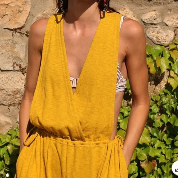 NWT Free People Let's Chill One Piece Jumpsuit - Picture 7 of 9